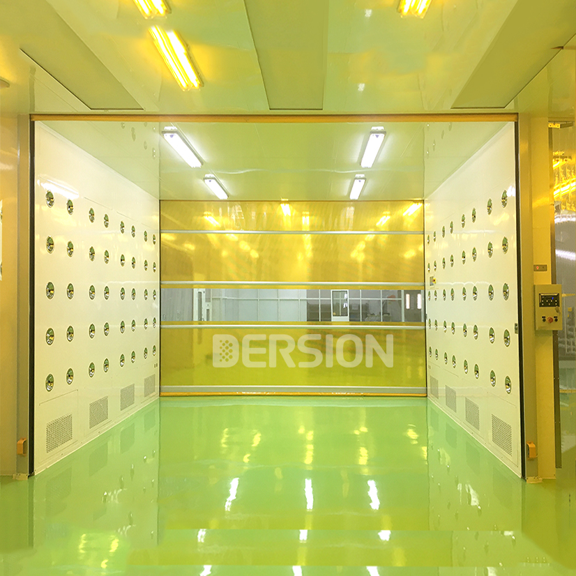 Rolling shutter door cargo shower room